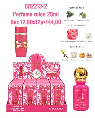 Perfume rolon 20ml (Yara candy)