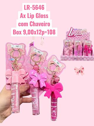 Ax Lip Gloss com Chaveiro( cor sortido)