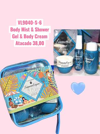 Body Mist & Shower Gel & Body Cream