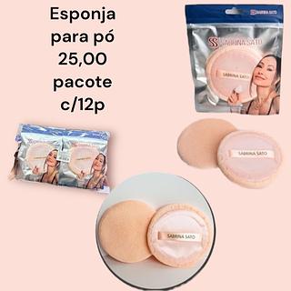 Esponja para pó