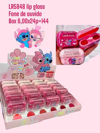 Lip Gloss Fone de Ouvido(cor sortido)