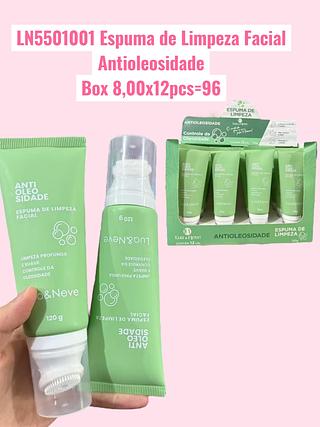 Espuma de Limpeza Facial Antioleosidade