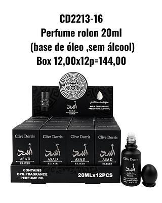 Perfume rolon 20ml(ASAD ELIXIR) (base de óleo ‚sem álcool)