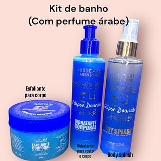 Kit de banho (Com perfume árabe)
