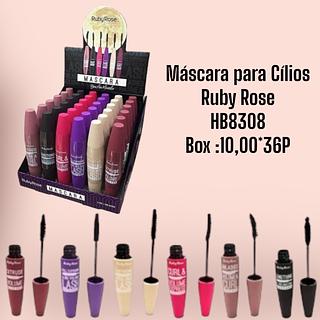 Máscara para Cílios Ruby Rose(cor sortido)