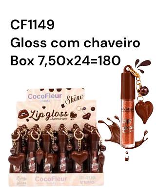 Gloss com chaveiro