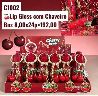 Lip Gloss com Chaveiro