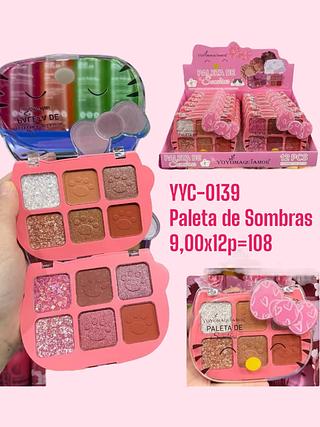 Paleta de Sombras (Cor sortido)