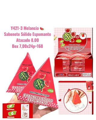 Melancia I Sabonete Sólido Espumante