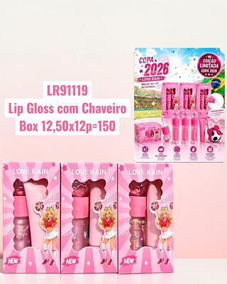 Lip Gloss com Chaveiro
