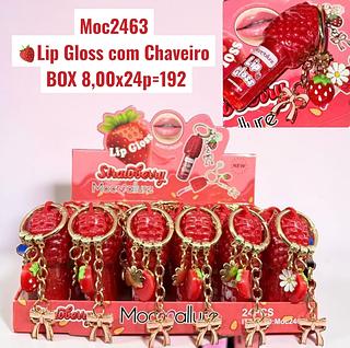 Lip Gloss com Chaveiro