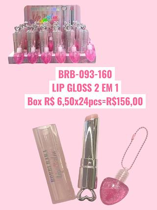 LIP GLOSS 2 EM 1