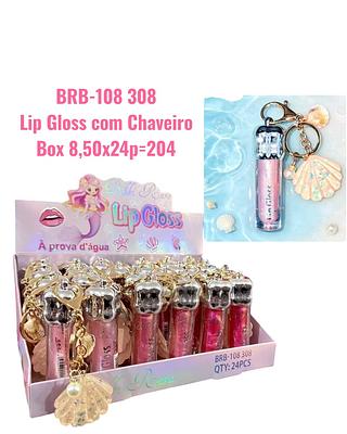 Lip Gloss com Chaveiro