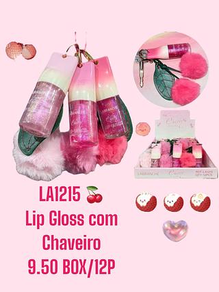 Lip Gloss com Chaveiro( cor sortido)