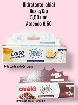 Hidratante labial-creme de avela