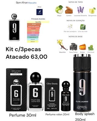 Kit c/3pecas (9pm)